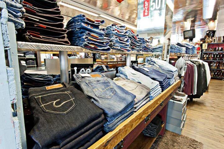 Bild Ladengeschäft Jeans
